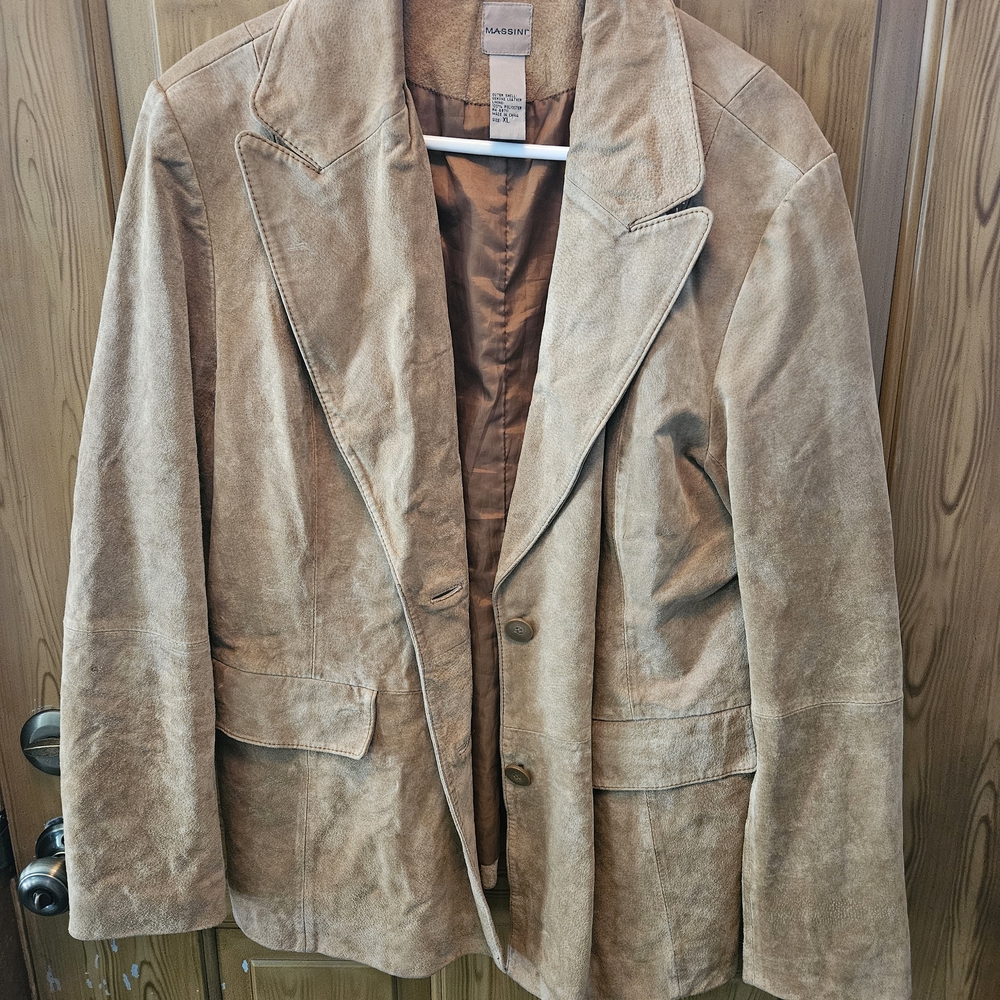 Massini Saddlebred Tan Jacket
